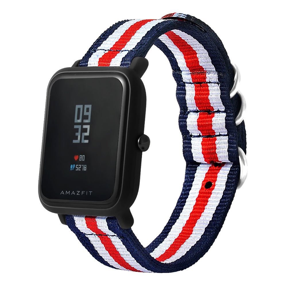 20mm Canvas Wristband for Xiaomi Huami AMAZFIT