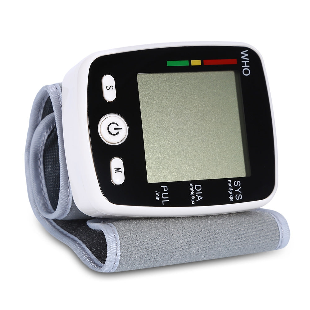 CHANGKUN W355 Health Care Automatic Voice Digital LCD Wrist Blood Pressure Monitor
