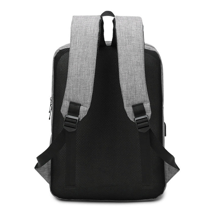 Chic Water-resistant Laptop Backpack with USB Port for Men