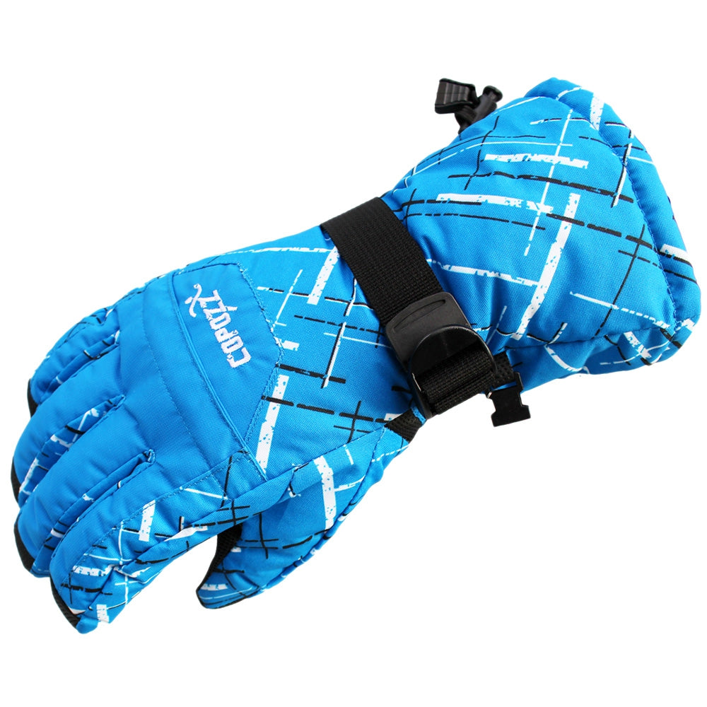 COPOZZ Unisex Super Warm Protection Water Resistant Ski Gloves for Outdoor Activity