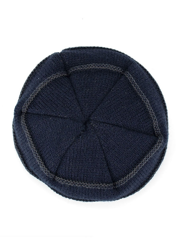 Double-Deck Thicken NY Knit Hat