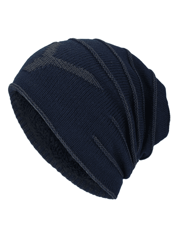 Double-Deck Thicken NY Knit Hat