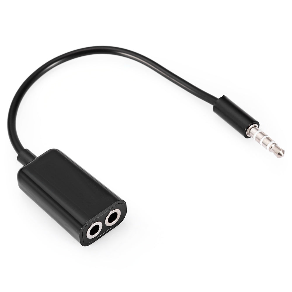 1-to-2 3.5mm Male to 2 3.5mm Female Audio Adapter
