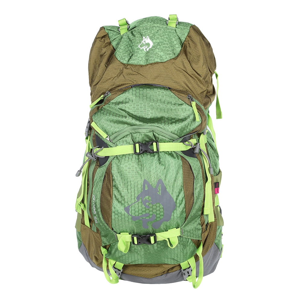 55L Outdoor Backpack Mountaineering Camping Shoulder Bag