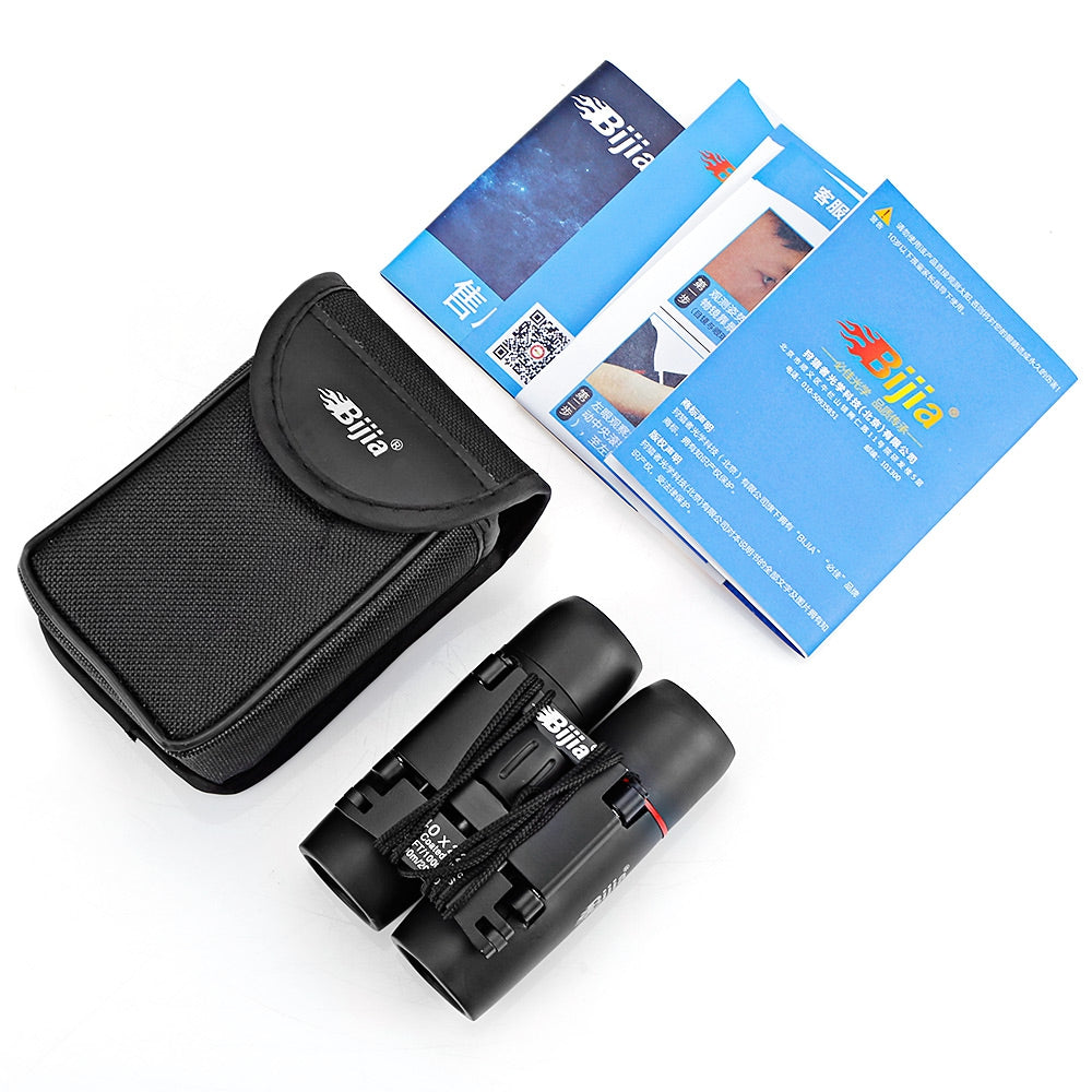 BIJIA 40X22 2000M / 20000M HD Vision Wide-angle Prism Binocular Outdoor Folding Telescope