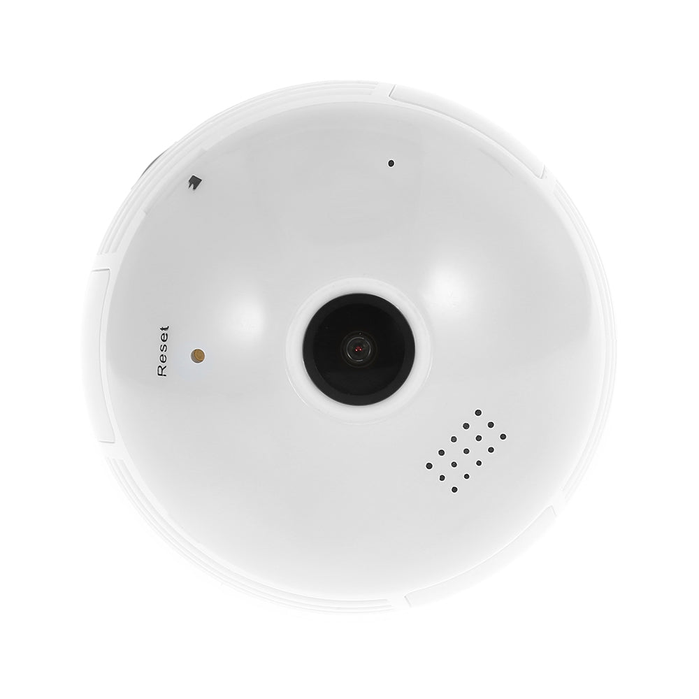 360 Degree Panoramic Wireless Camera with LED Light Bulb