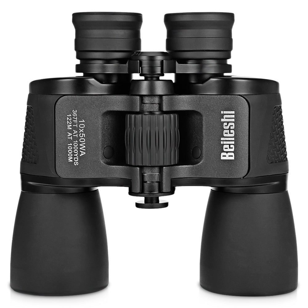 Beileshi 10X50 122M / 1000M Wide-angle Folding Binocular