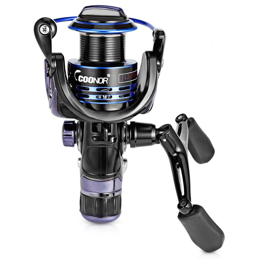 COONOR J12 9 + 1BB Metal Spool Fishing Reel with T-shape Handle