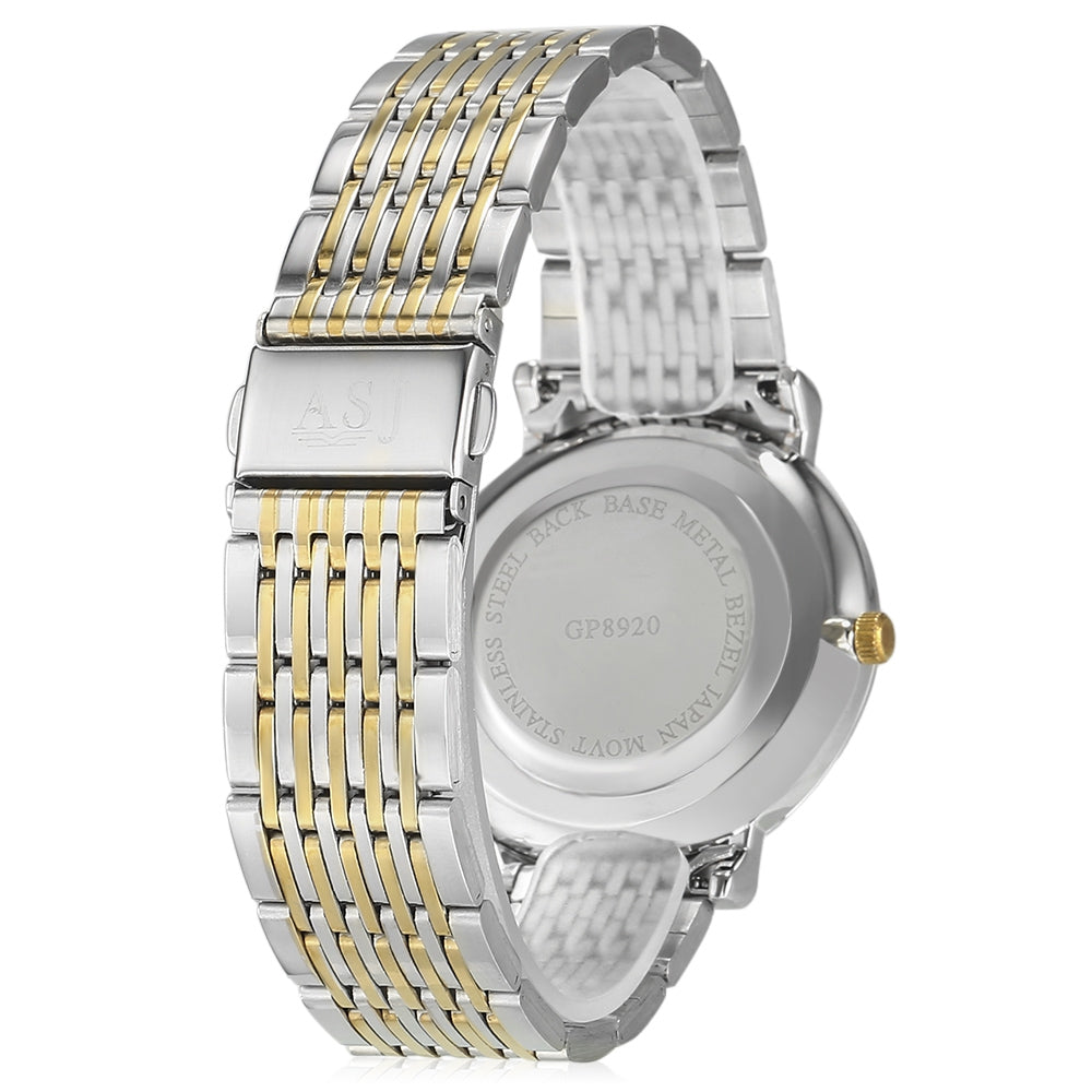 ASJ GP8920 Men Ultra-thin Dial Quartz Watch