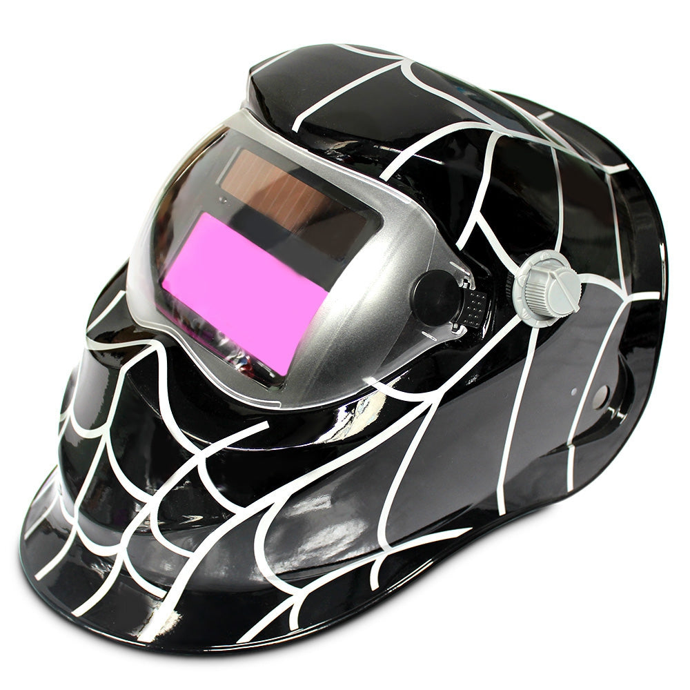 Cobweb Design Automatic Variable Light Electric Welding Protective Mask