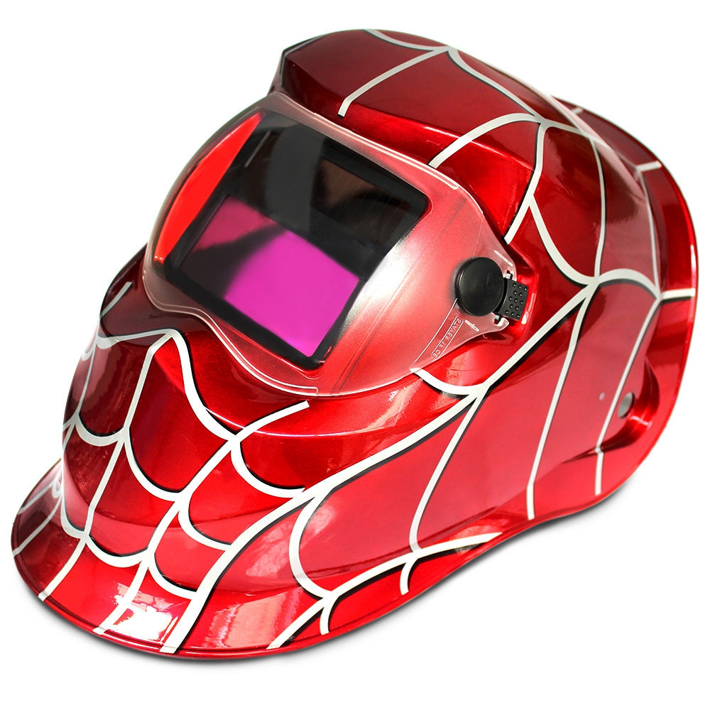 Cobweb Design Automatic Variable Light Electric Welding Protective Mask