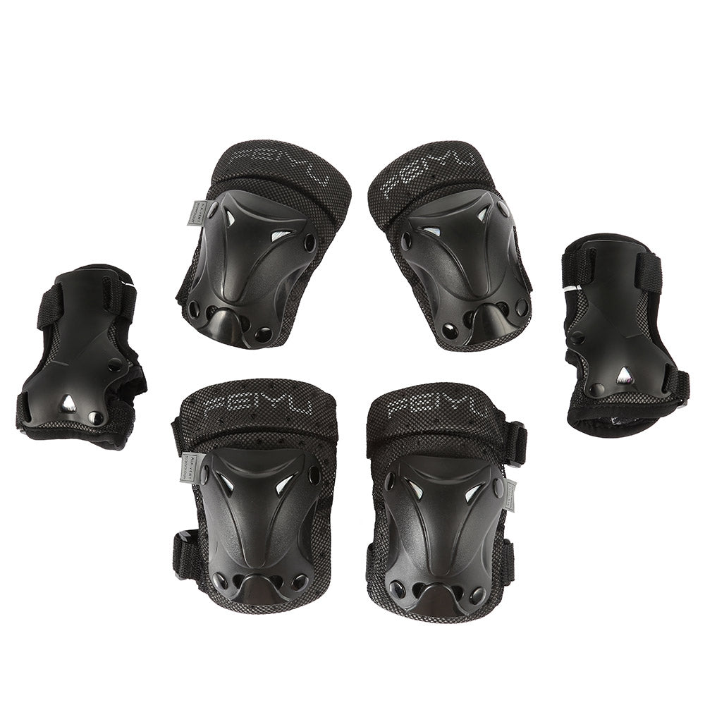6pcs Sports Roller Skating Elbow Knee Wrist Protective Guard Gear Pad