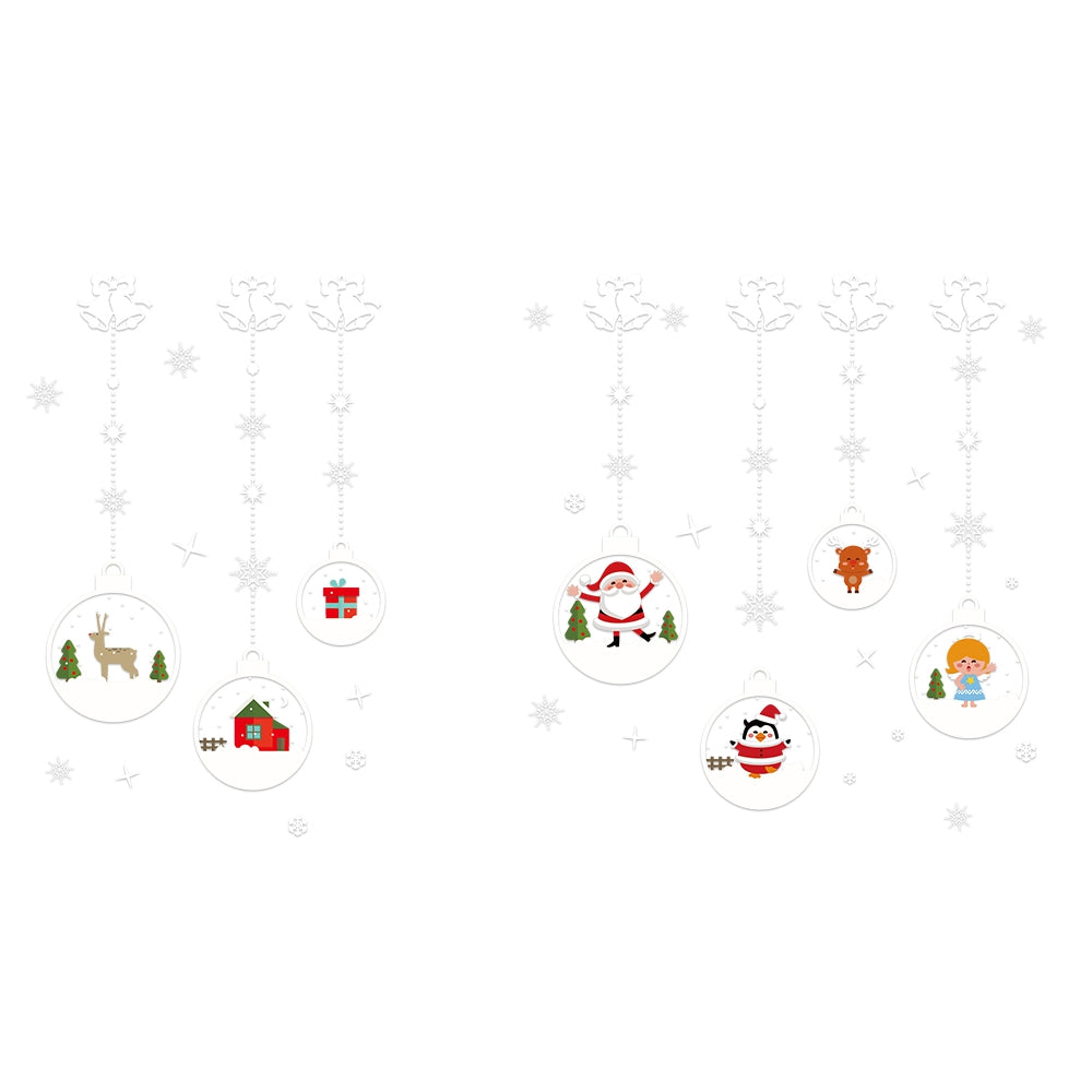 DIY Wall Stickers Window Clings Christmas Ornament