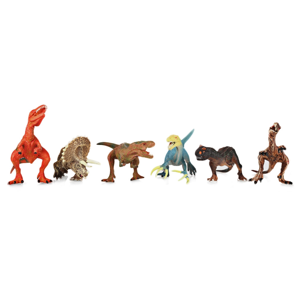 6PCS Educational Dinosaurs Figures Toys for Children