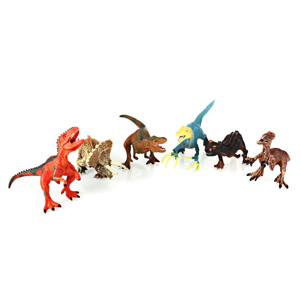 6PCS Educational Dinosaurs Figures Toys for Children