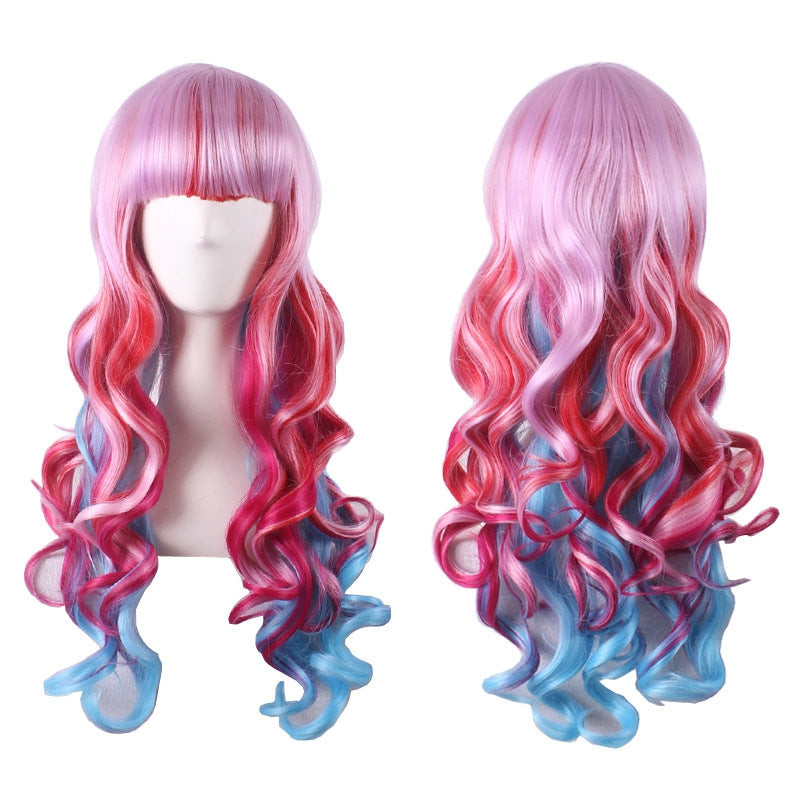 Cosplay Long Curly Female Fashionable Charming Wig