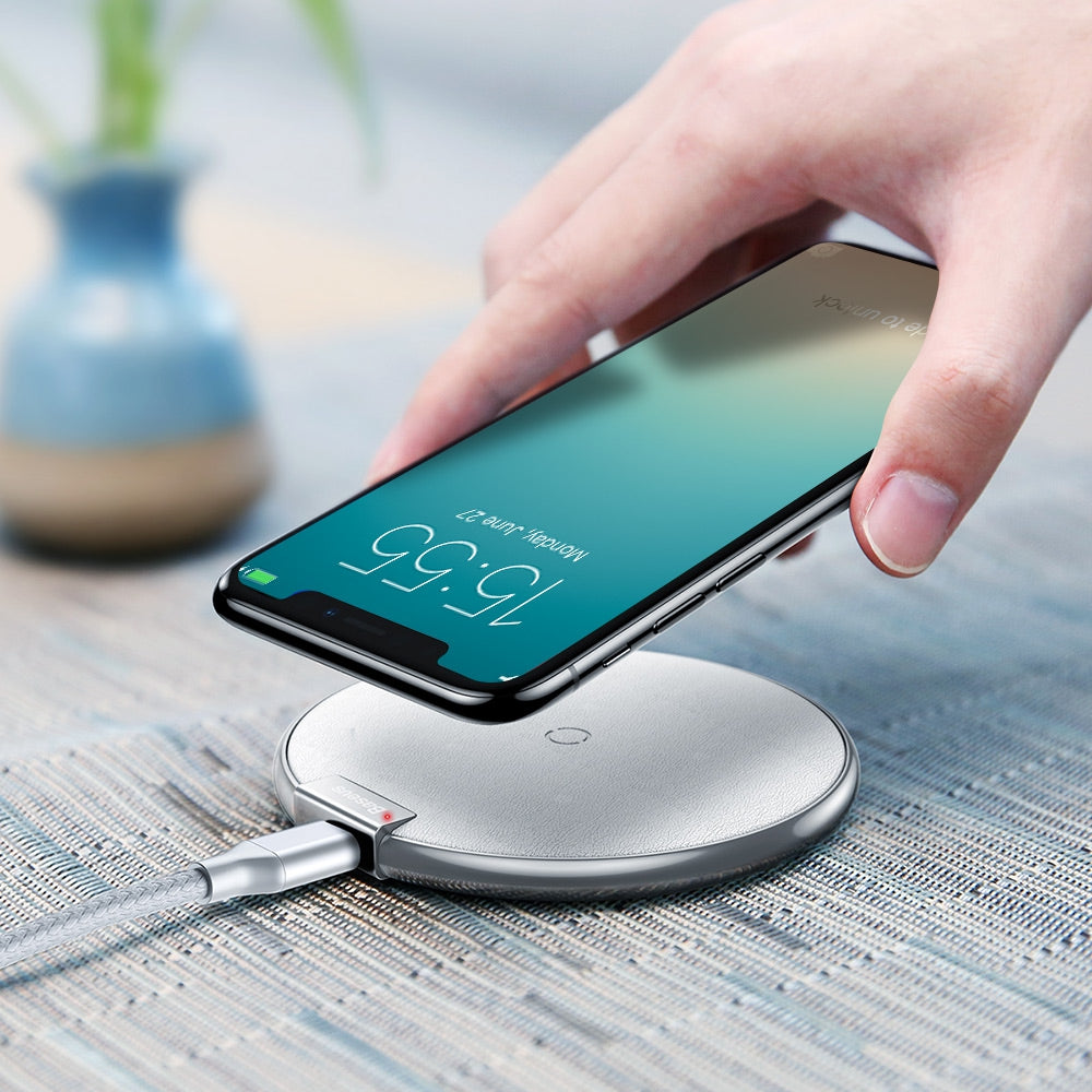 Baseus iX Qi Wireless Fast Charger for iPhone 8 / 8 Plus / X