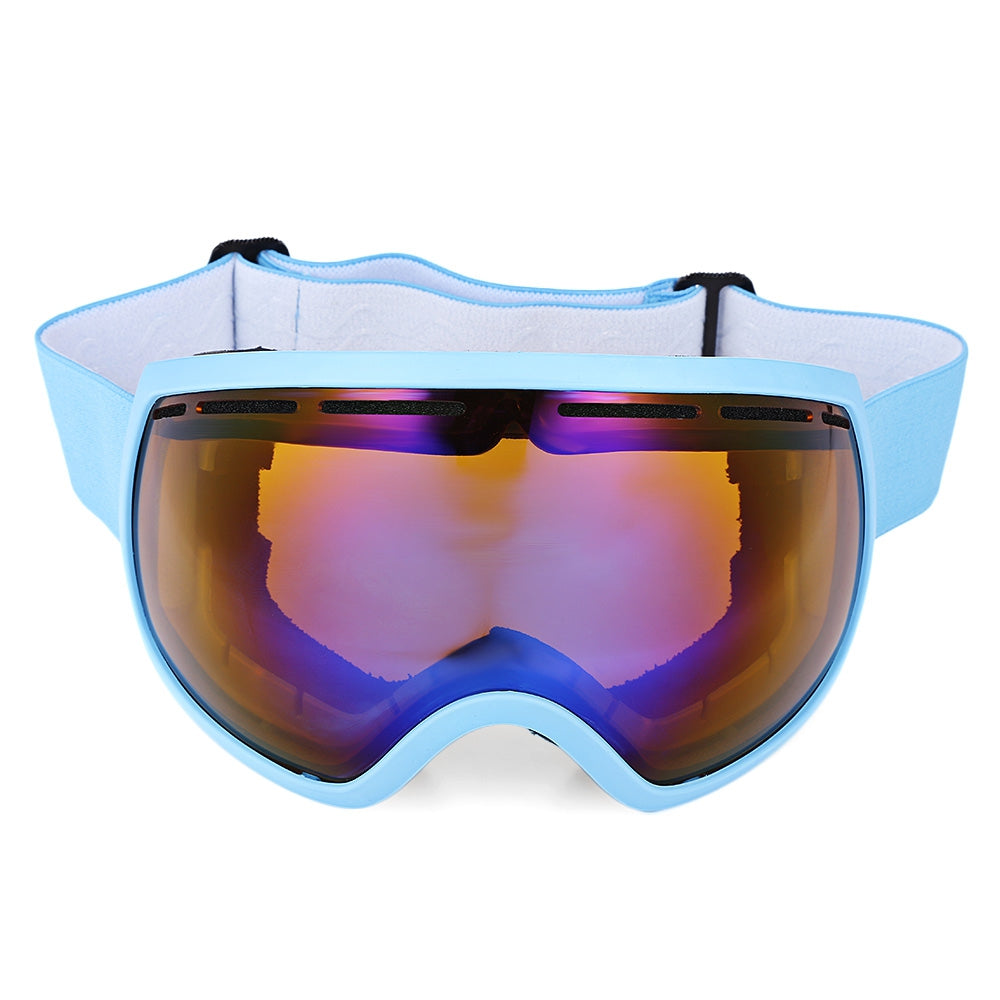 BOLLFO Wide Vision UV Protection Anti-fog Skiing Goggles