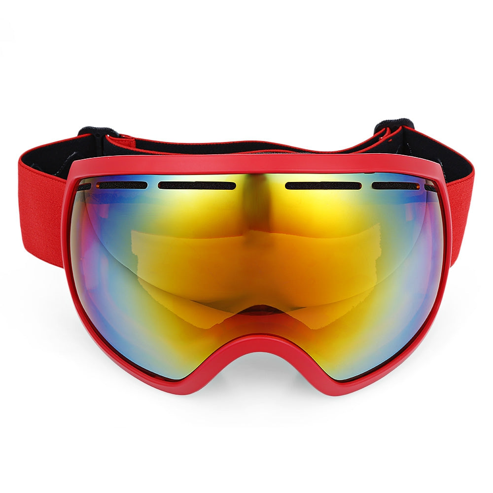 BOLLFO Wide Vision UV Protection Anti-fog Skiing Goggles
