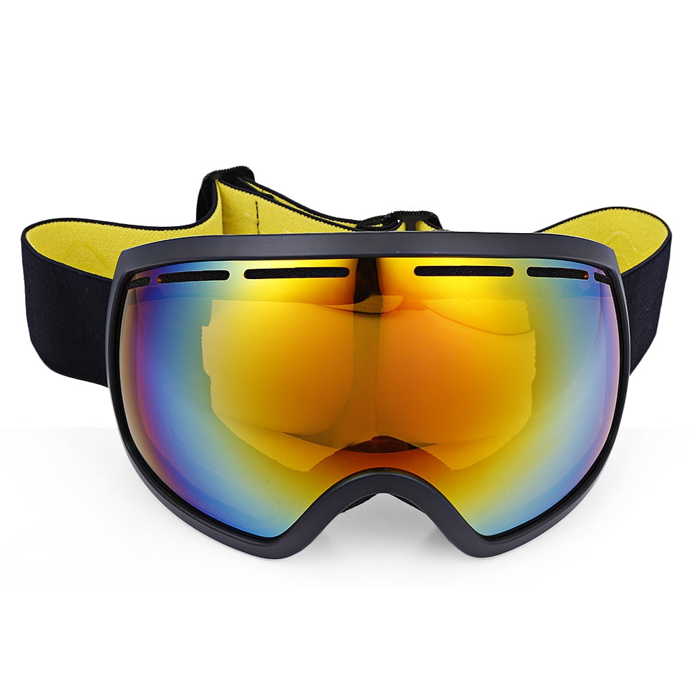 BOLLFO Wide Vision UV Protection Anti-fog Skiing Goggles