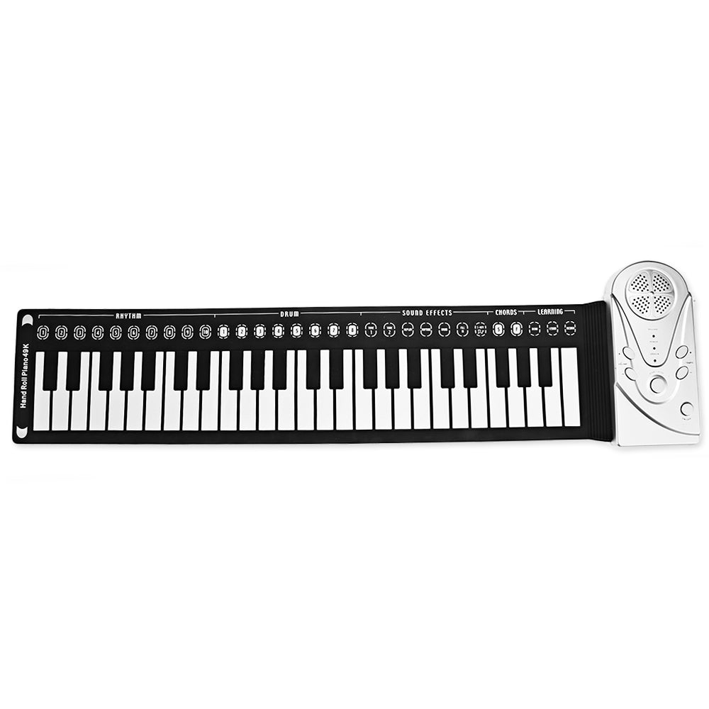 49 Keys Portable Electric Silicone Roll-up Keyboard Piano