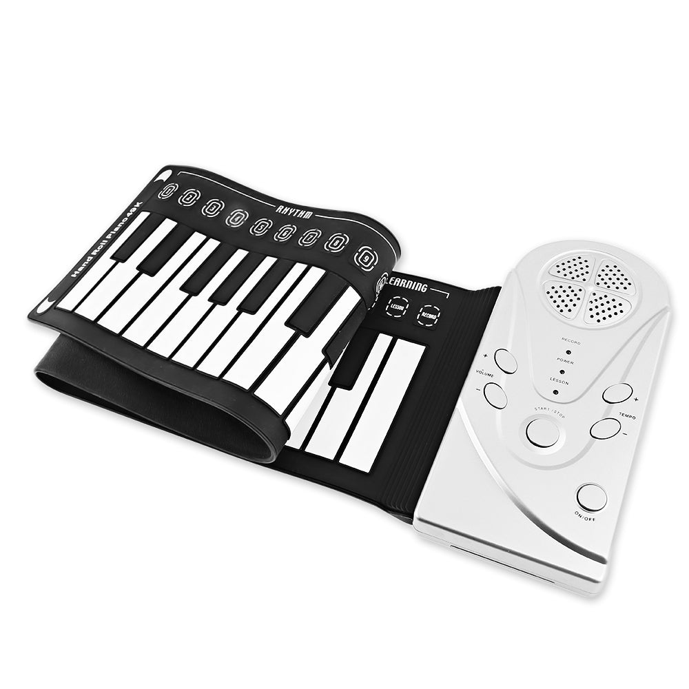 49 Keys Portable Electric Silicone Roll-up Keyboard Piano
