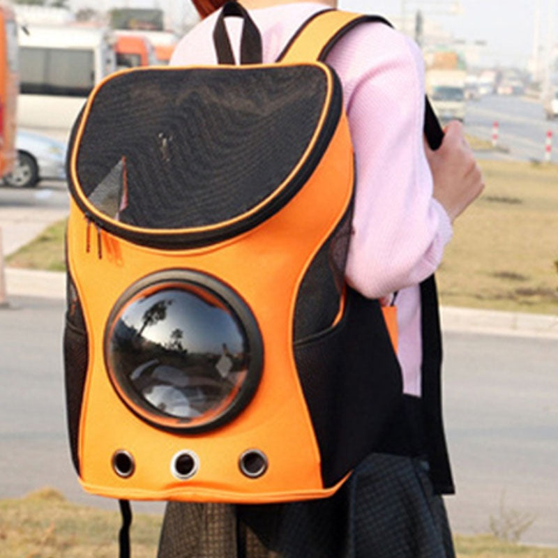 Dogs Cats Carrier Portable Travel Capsule Space Bubble Backpack