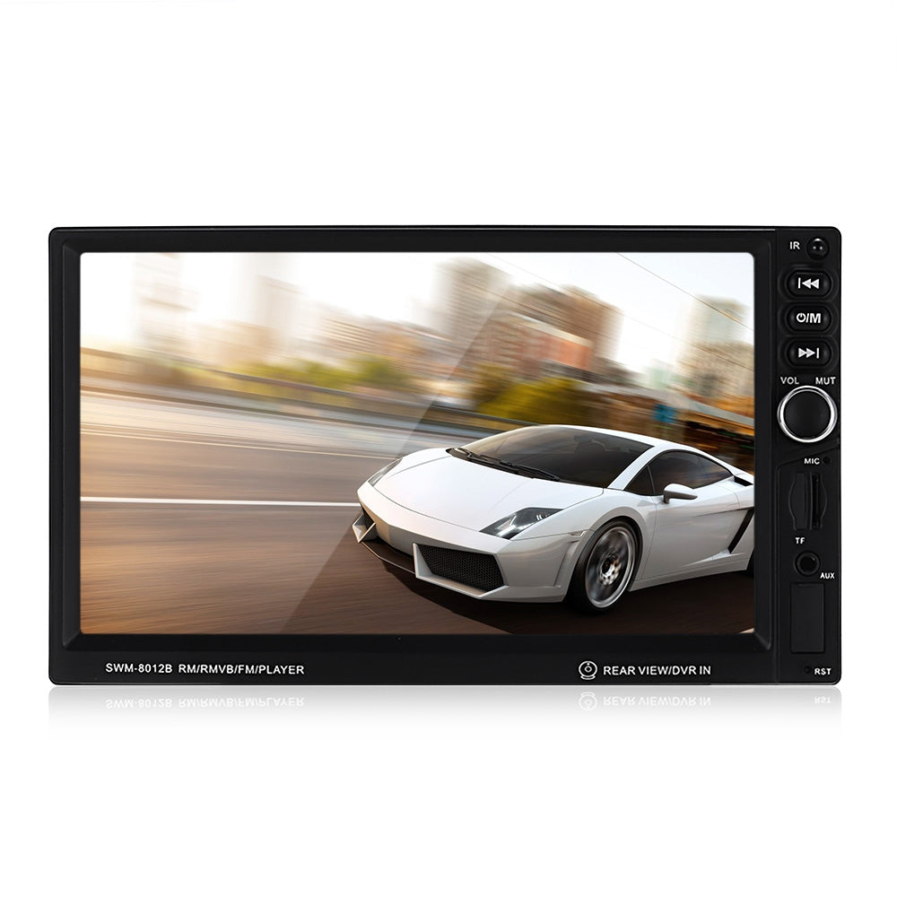 8012 Universal 7-inch Touch Screen MP5 Car Multimedia Player with Camera