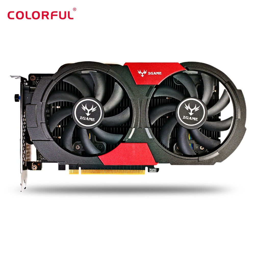 Colorful GTX1050Ti Graphics Card 4GB 128bit 768 CUDR Core