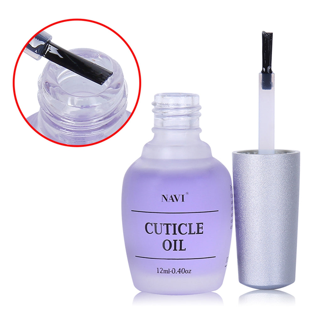 12ml Cuticle Nail Nutrition Revitalizer Oil Softener Glue Top Coat Strengthener Care