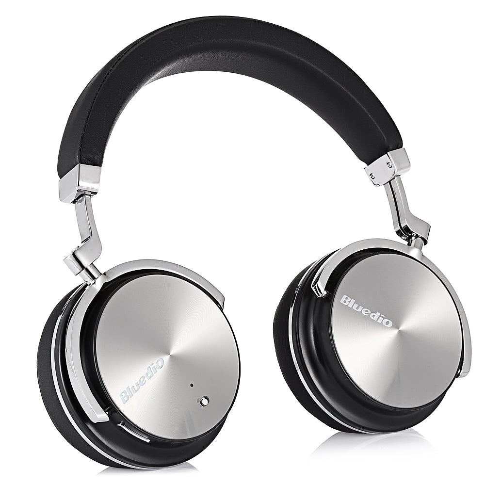 Bluedio T4S Active Noise Cancelling Over-ear Swiveling Wireless Bluetooth Headphones with Mic