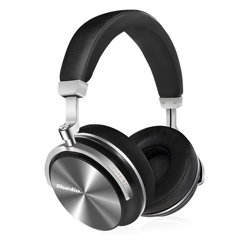 Bluedio T4S Active Noise Cancelling Over-ear Swiveling Wireless Bluetooth Headphones with Mic