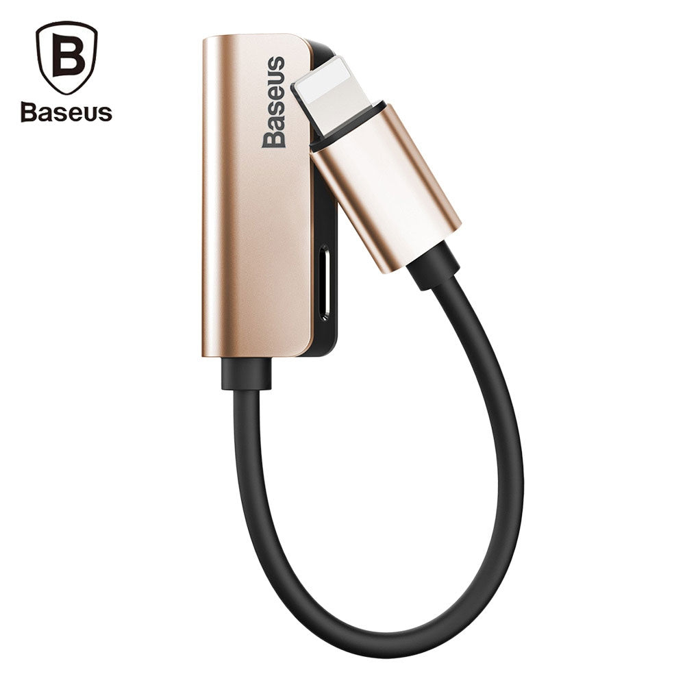 Baseus L32 8 Pin to 3.5mm Audio Adapter for iPhone 7 / 7 Plus