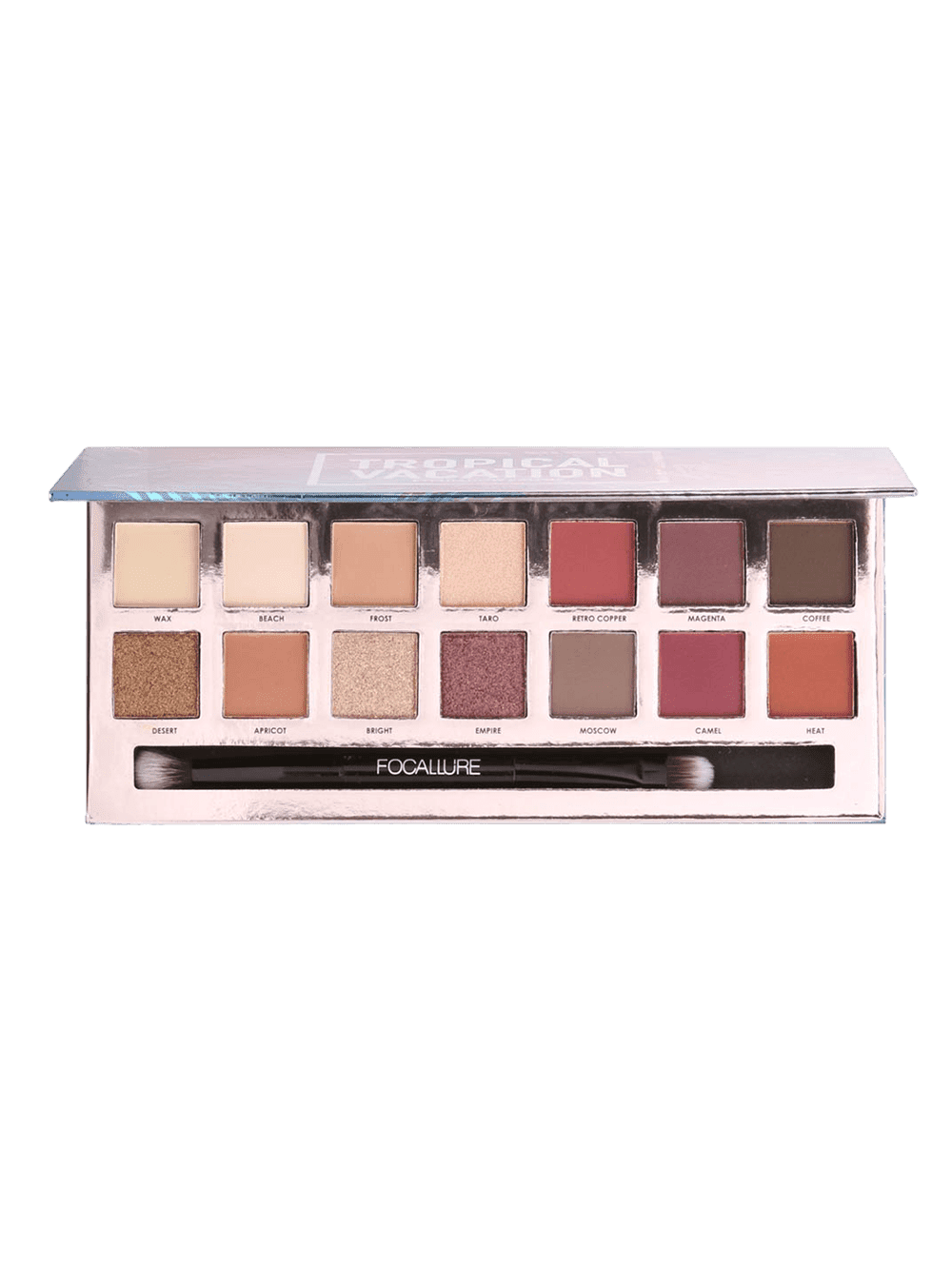 14 Colors Professional Natural Long Lasting Eyeshadow Palette with Brush