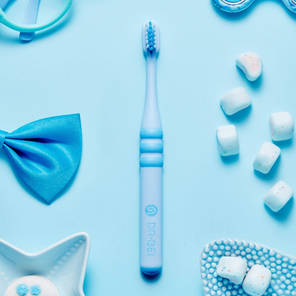 DOCTOR·B Cute Toothbrush for Children Kids 2PCS