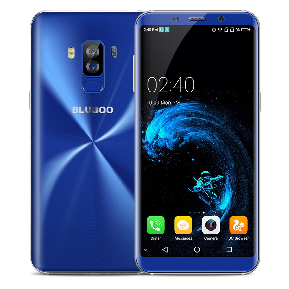 Bluboo S8 5.7 inch 4G Smartphone Android 7.0 18:9 Full Display MTK6750T Octa Core 3GB RAM 32GB R...