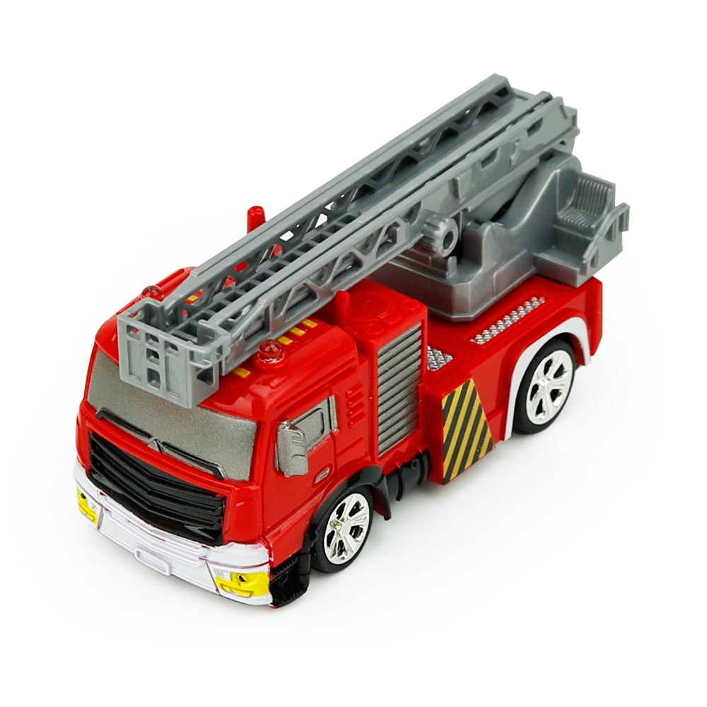 Creative ABS 1:58 Mini RC Fire Engine with Remote Control