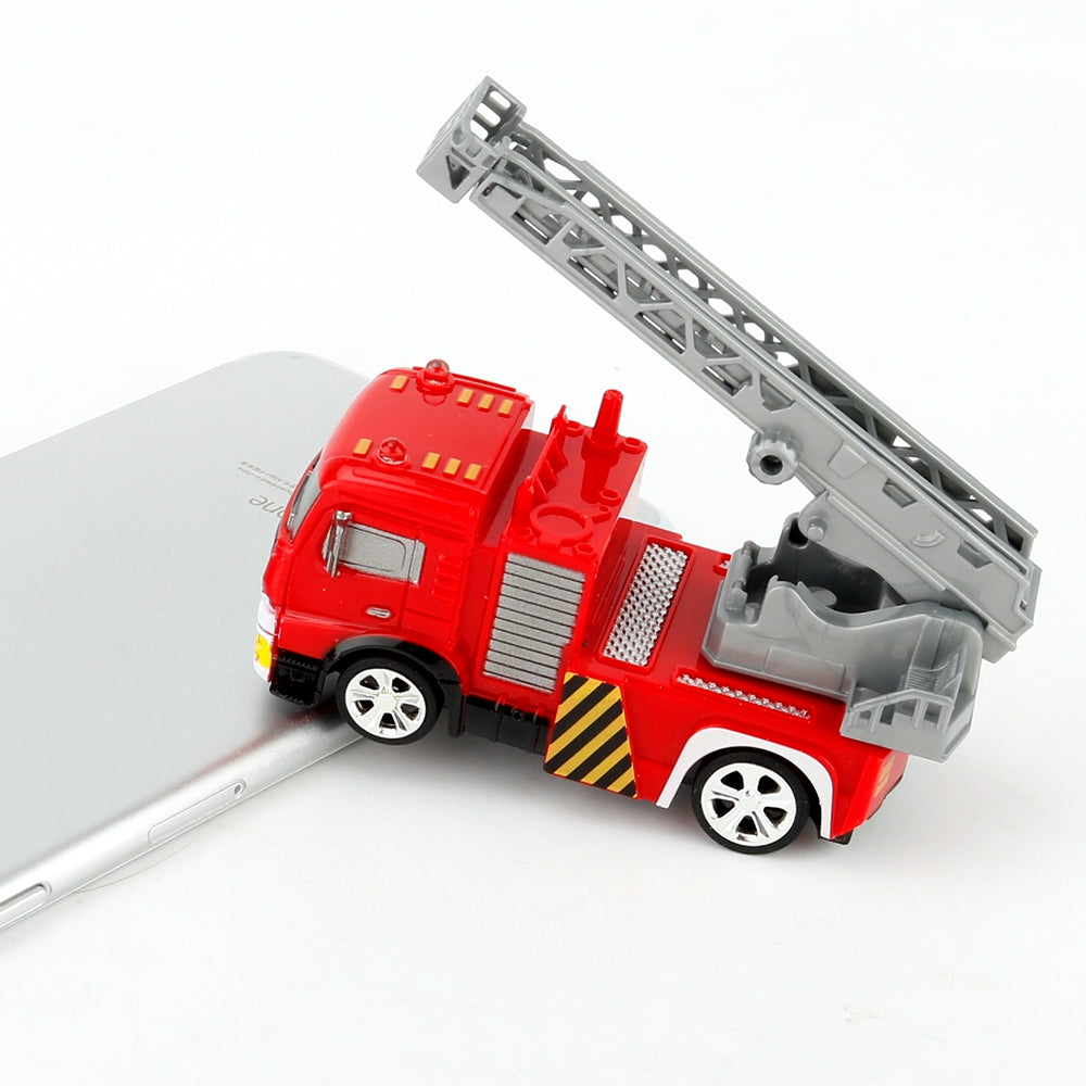 Creative ABS 1:58 Mini RC Fire Engine with Remote Control
