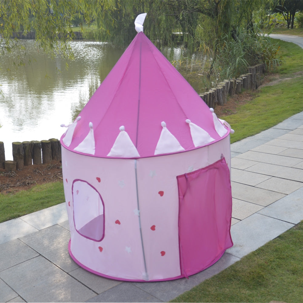 Children Portable Folding Luminous Play Tent Cubby House