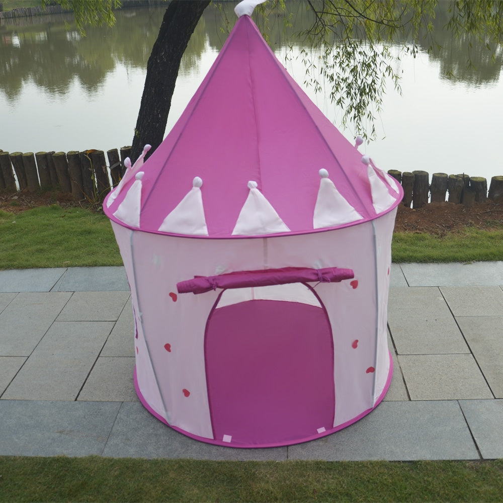 Children Portable Folding Luminous Play Tent Cubby House