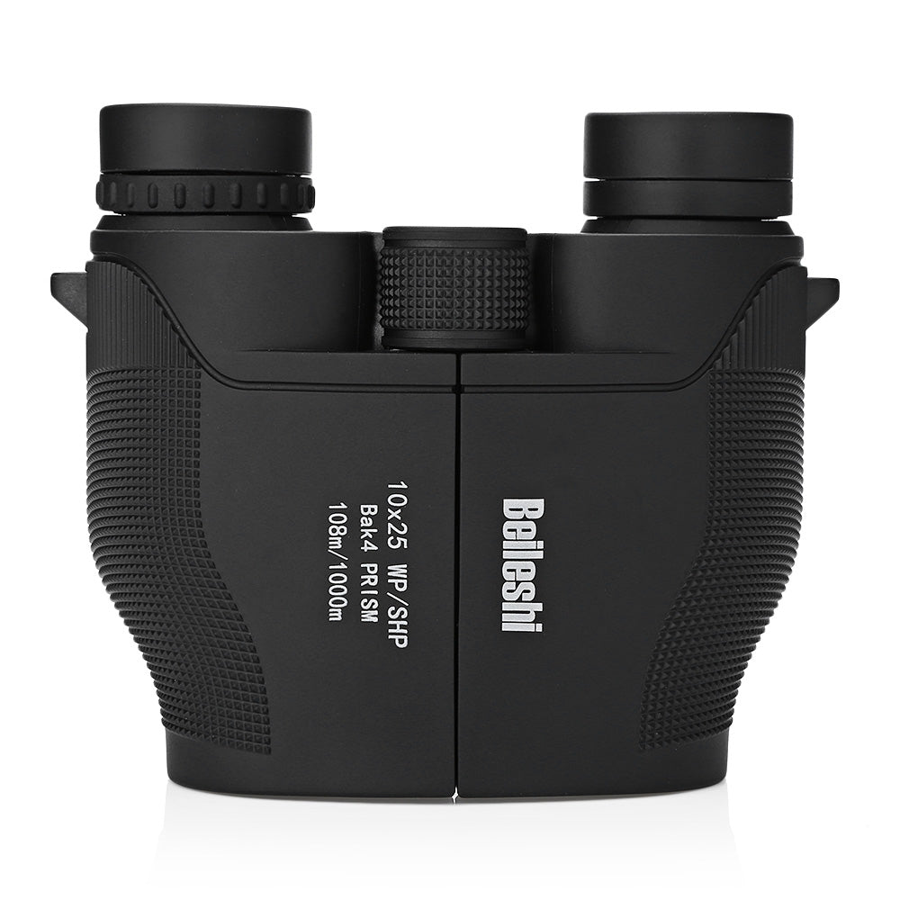 Beileshi TD38 - 10X25 108M / 1000M Folding Binocular Outdoor Fully-coated BAK4 Prism Hunting Tel...