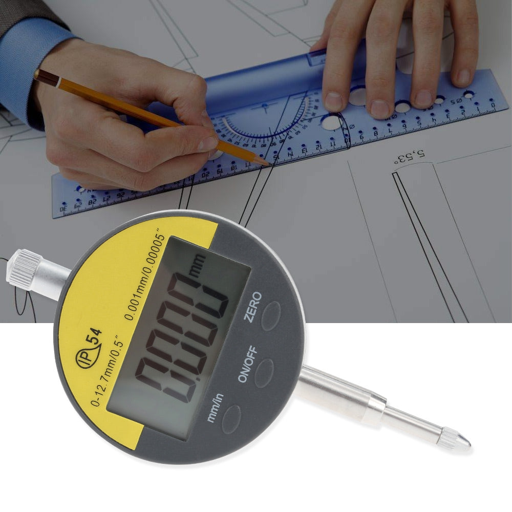 Digital 0 - 12.7 mm Length Measuring Instrument