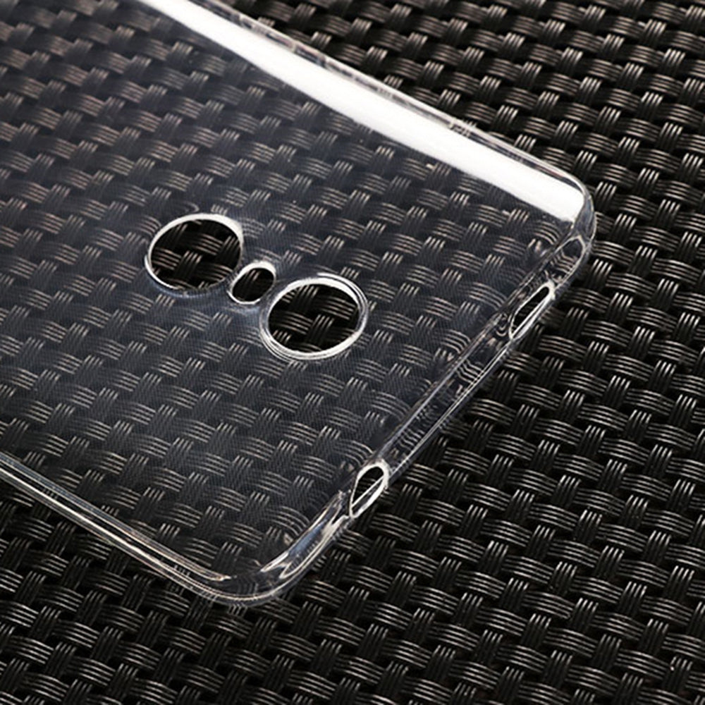 Clear Crystal Slim Soft TPU Cover Case for Xiaomi Redmi Note 4X / Note 4 Global Version