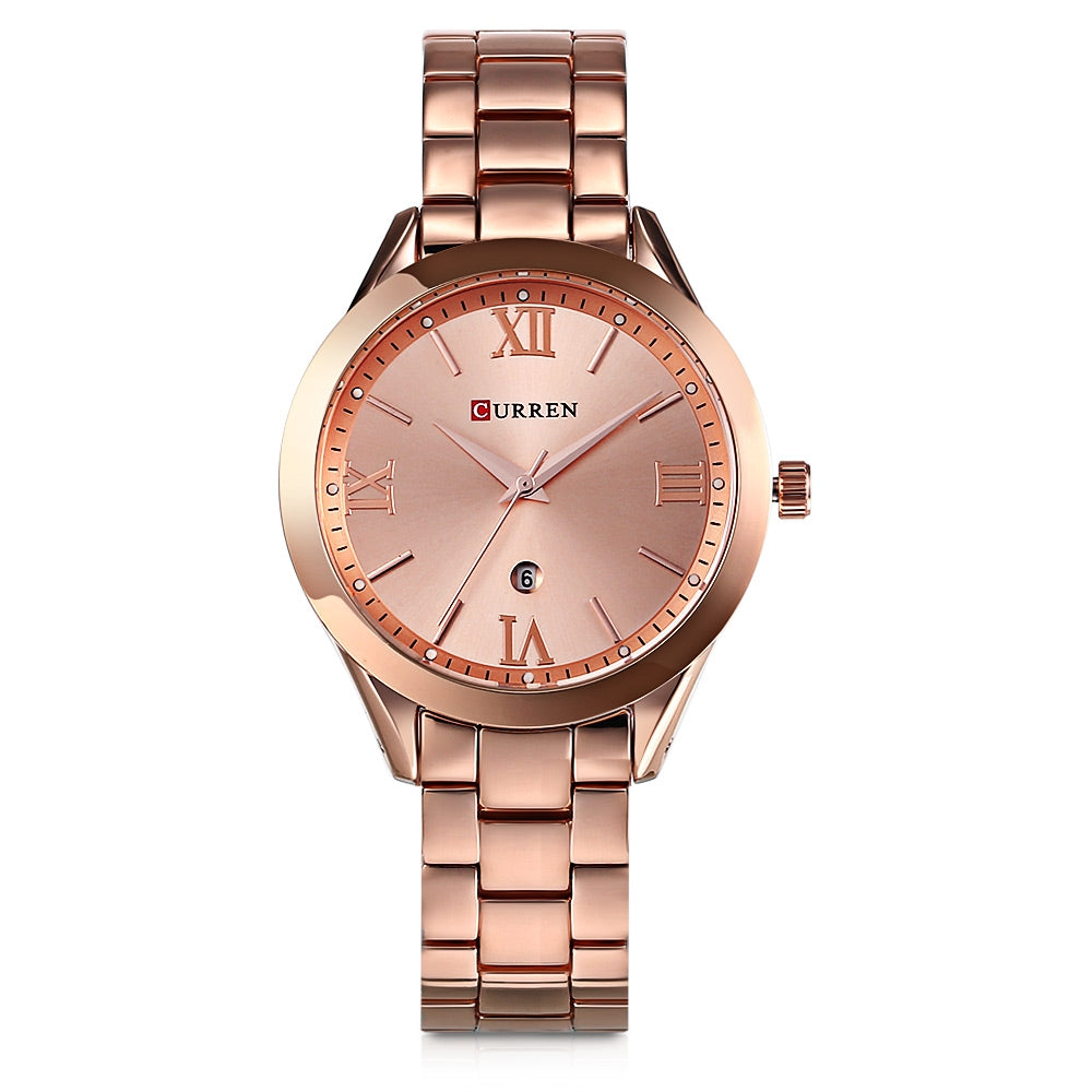 Curren 9007 Women Quartz Watch Calendar