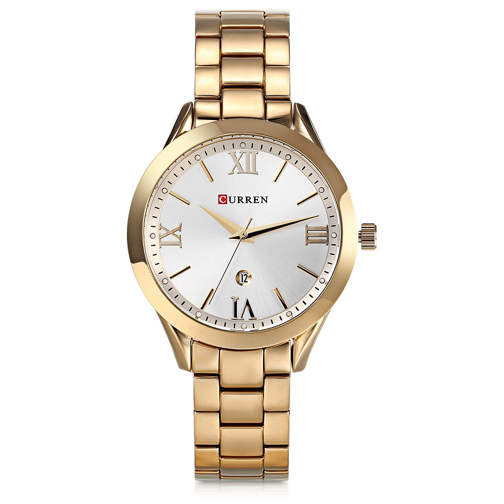 Curren 9007 Women Quartz Watch Calendar