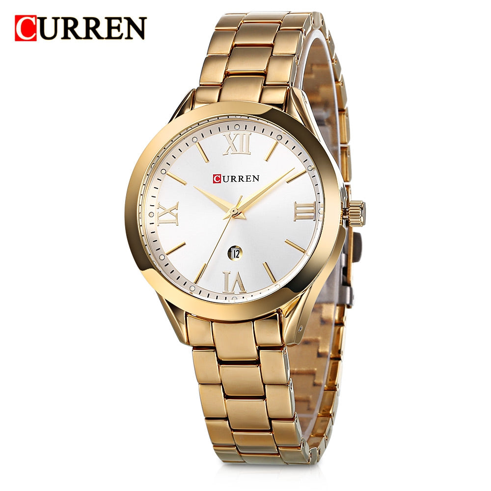 Curren 9007 Women Quartz Watch Calendar