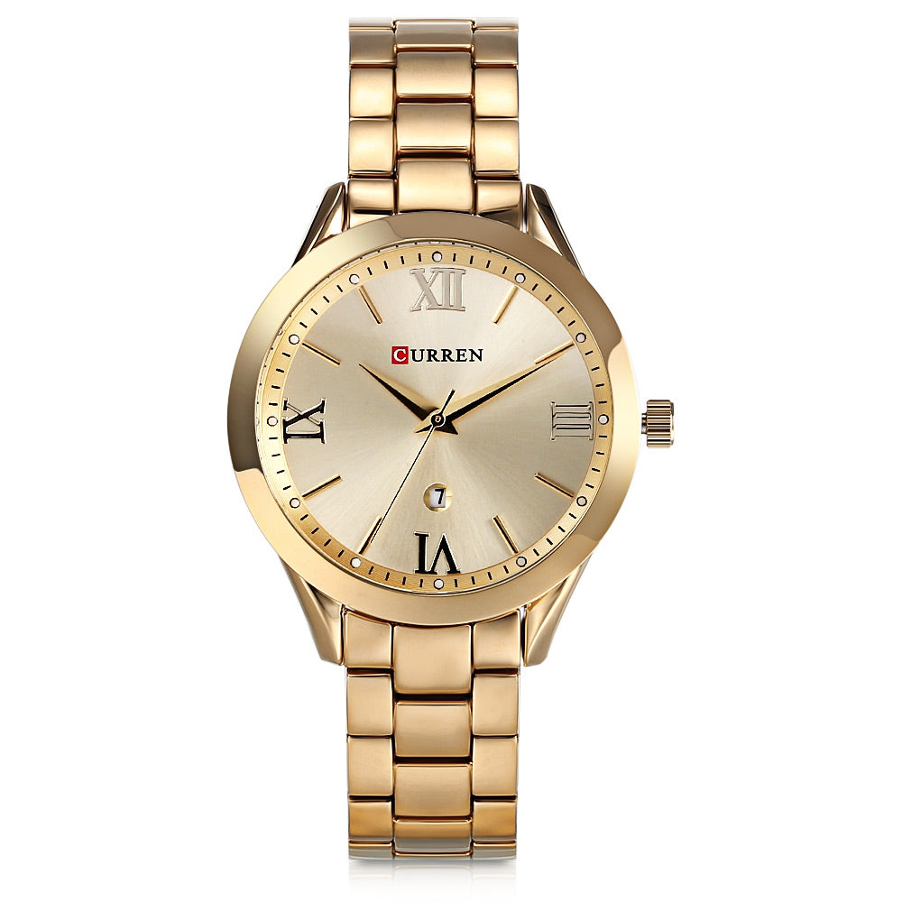 Curren 9007 Women Quartz Watch Calendar