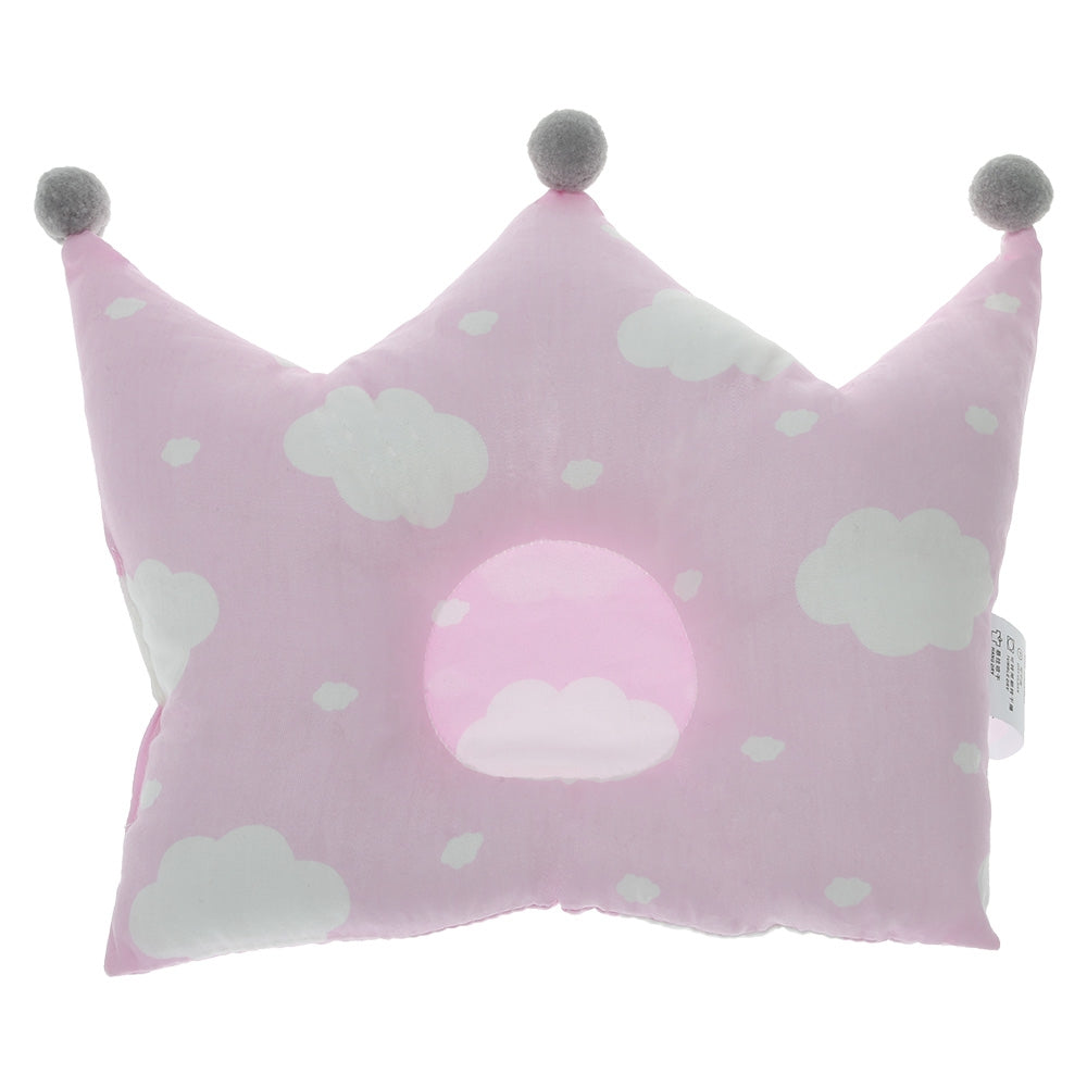 Crown Shape Baby Pillow Infant Sleeping Headrest