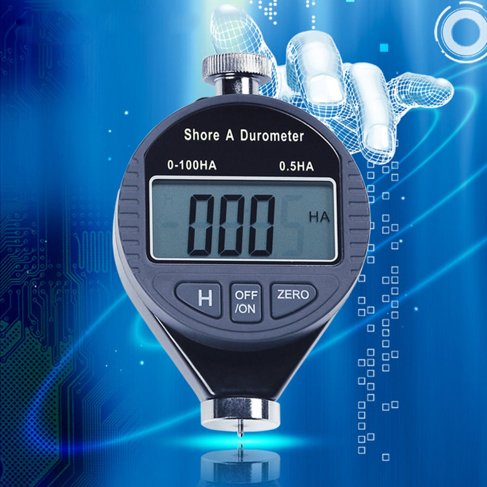 Digital A-type Durometer Hardness Tester Meter