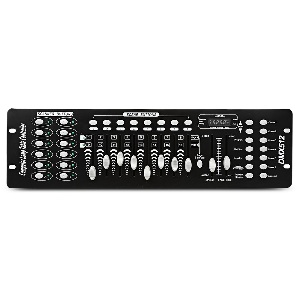 192 Channels DMX512 Controller Console for Stage Party DJ Light